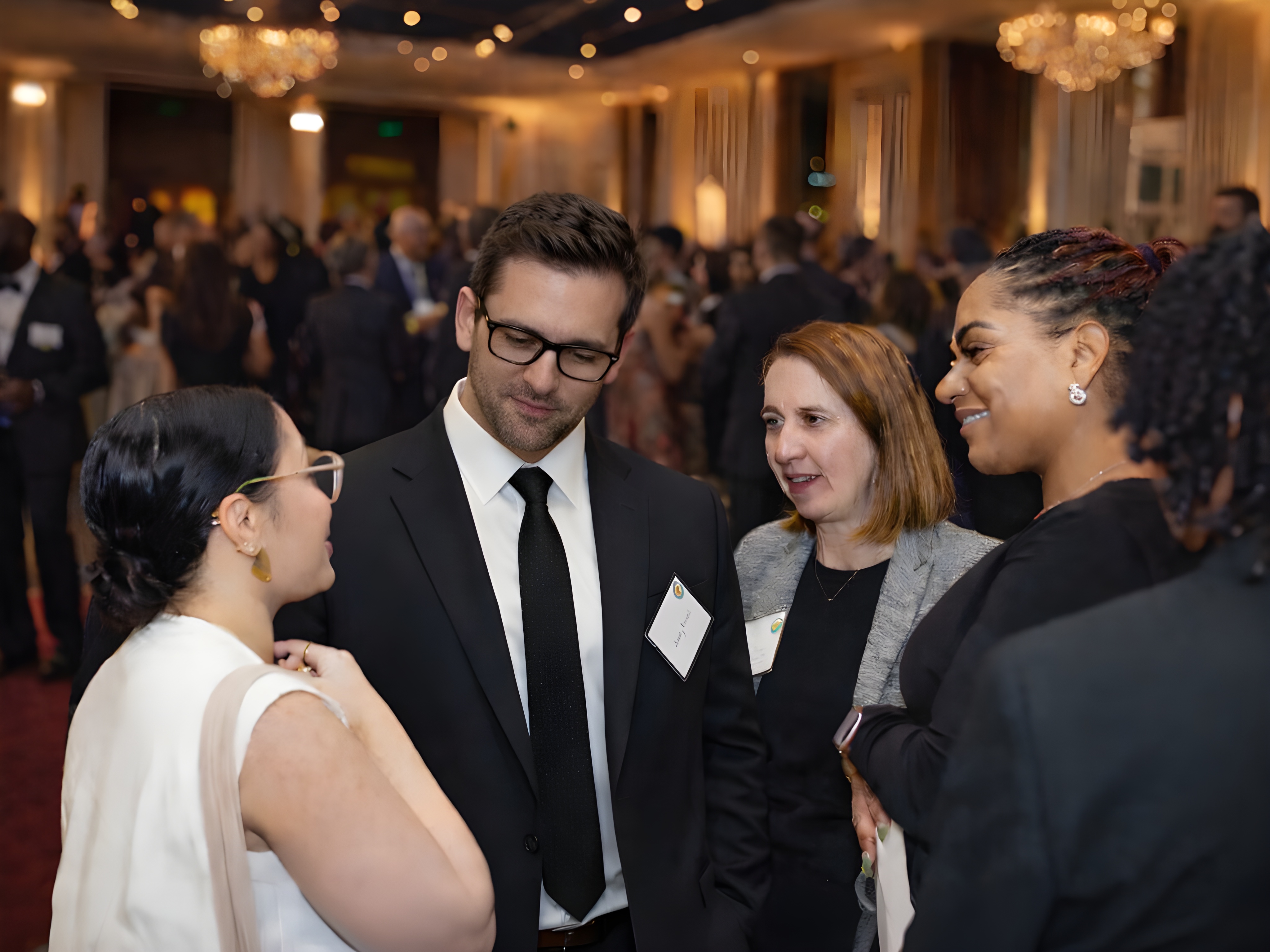 Investors and advisors attending the awards night